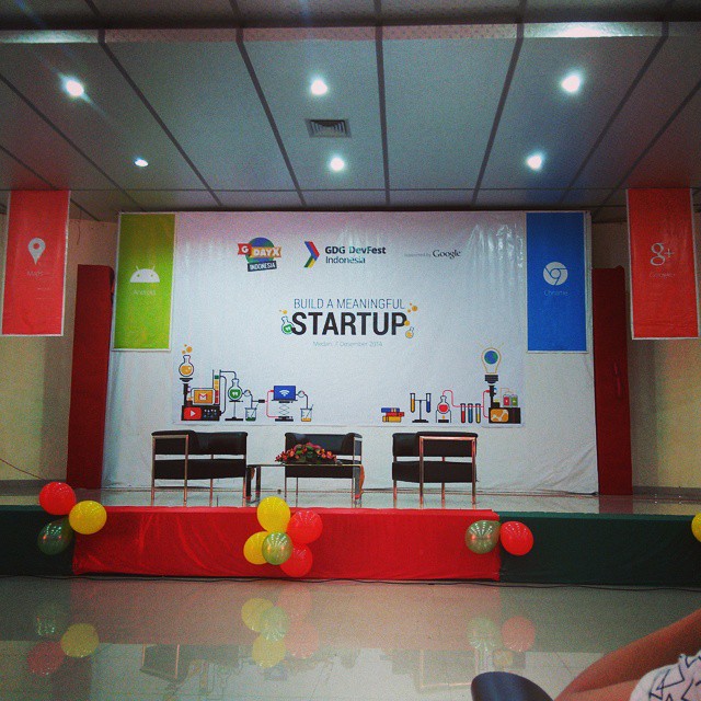 Attending this awesome #meetup #GDayX #Indonesia #MedanReview